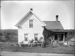 Monson, Rural Home circa 1900 Glass plate 29