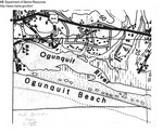 Illustrated Map of Ogunquit Beach and Ogunquit River