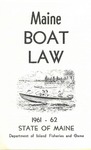 Maine Boat Law, 1961-62