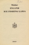 Maine Inland Ice Fishing Laws : 1947
