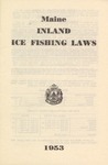 Maine Inland Ice Fishing Laws : 1953