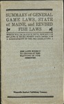 Summary of General Inland Fish and Game Laws, 1920