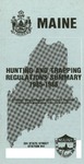 Maine Hunting and Trapping Regulations Summary, 1985-1986