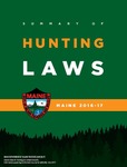 Summary of Hunting Laws, Maine 2016-17