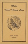 Maine Inland Fishing Laws, Open Water 1949-1950