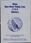 Maine Open Water Fishing Laws 1969 Summary