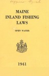 Maine Inland Fishing Laws, Open Water 1941
