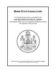 Resolve, Providing Funds for Operating Pilot Programs in Marine Commercial Fisheries and Maritime Occupations (LD 374 / HP0333) by 97th Maine Legislature