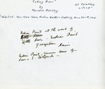 Falling Wave Back of the Photograph