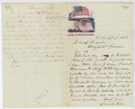 Correspondence from S. Dill to General Hodsdon, September 03, 1862 by S. Dill