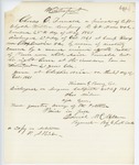 Correspondence from H. Berry to General Hodsdon by H. Berry
