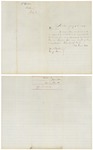 Letter from P.C. Garvin, M.D. to Governor Washburn offering medical services, July 3, 1862 by P. C. Garvin and Israel Washburn