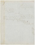 Letter from Richard H. Goding to John Hodsdon requesting order blanks, November 24, 1863 by Richard H. Goding