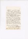 Letter to John Hodsdon, February 23, 1864 by Andrew Burkett