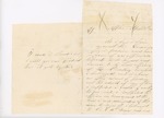 Letter from James Hart Seeking Pension, April 9, 1866 by James Hart