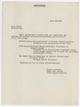 Letter seeking more information from Levi Flint,  July 19, 1940.