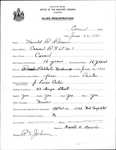 Alien Registration- Purvis, Harold R. (Carmel, Penobscot County)