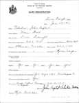 Alien Registration- Valentine, John B. (Dover-Foxcroft, Piscataquis County)