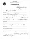 Alien Registration- Ward, Mary A. (East Millinocket, Penobscot County)