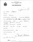 Alien Registration- Dofson, Fred (Winn, Penobscot County)