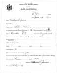 Alien Registration- Jones, William P. (Stetson, Penobscot County)