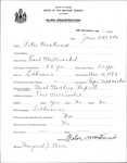Alien Registration- Montweed, Peter (East Millinocket, Penobscot County)