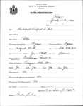 Alien Registration- O'Neil, Archibald W. (Patten, Penobscot County)