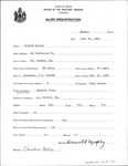 Alien Registration- Murphy, Donald (Brewer, Penobscot County)
