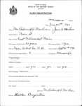 Alien Registration- Maclean, Josie A. (East Millinocket, Penobscot County) by Josie A. Maclean