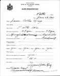 Alien Registration- King, James C. (Patten, Penobscot County)