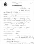 Alien Registration- Dixon, Kenneth (Patten, Penobscot County)