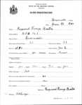 Alien Registration- Restor, Raymond H. (Brownville, Piscataquis County)