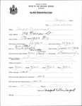 Alien Registration- Sargent, Margert E. (Bangor, Penobscot County)