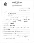 Alien Registration- Yeo, James S. (Dexter, Penobscot County)
