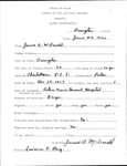 Alien Registration- Mcdonald, James A. (Orrington, Penobscot County) by James A. Mcdonald