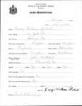 Alien Registration- Roberts, George W. (Bangor, Penobscot County)