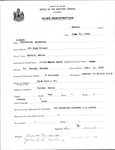 Alien Registration- Morancie, Joseph F. (Dexter, Penobscot County)