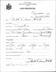 Alien Registration- White, Ruth E. (Vanceboro, Washington County)