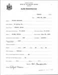 Alien Registration- Baudanza, Joseph (Brewer, Penobscot County)