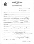 Alien Registration- Davis, Maude M. (Dexter, Penobscot County)