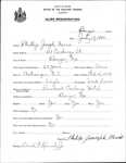 Alien Registration- Muise, Phillips J. (Bangor, Penobscot County)
