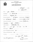 Alien Registration- Poulin, Joe (Rumford, Oxford County)