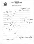 Alien Registration- Provencher, Alfred (Rumford, Oxford County)