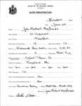 Alien Registration- Macdonald, John H. (Rumford, Oxford County)