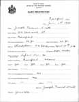 Alien Registration- O'Neill, Joseph Daniel (Rumford, Oxford County)