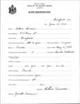 Alien Registration- Dumas, Arthur (Rumford, Oxford County)
