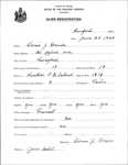 Alien Registration- Doiron, Denis J. (Rumford, Oxford County)