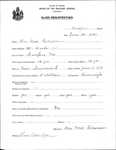 Alien Registration- Levasseur, Mrs. Noel (Rumford, Oxford County)