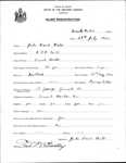 Alien Registration- Bald, John D. (Saint George, Knox County)