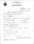 Alien Registration- Handspiker, John G. (Jefferson, Lincoln County)